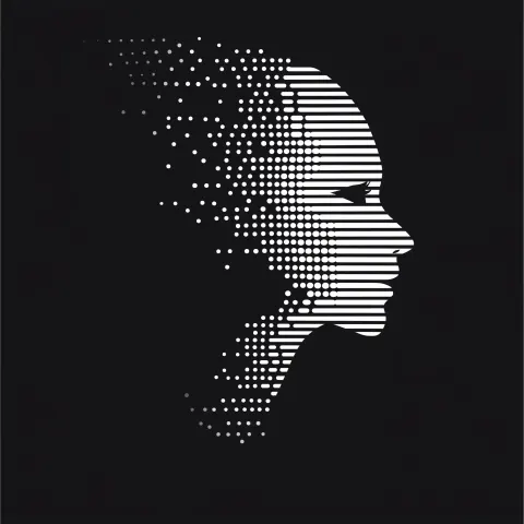 ASCII Profile Logo Design