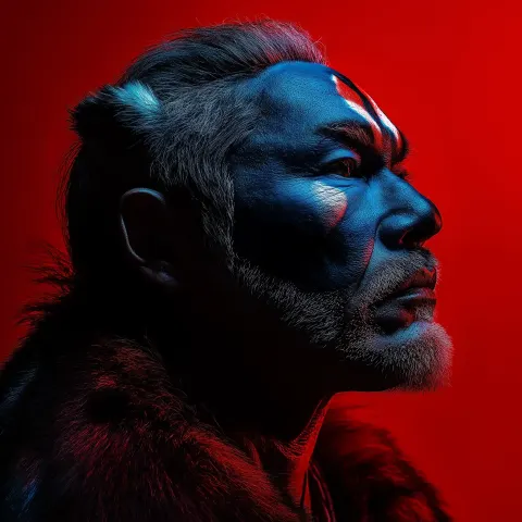 Tribal Chief Portrait Photography