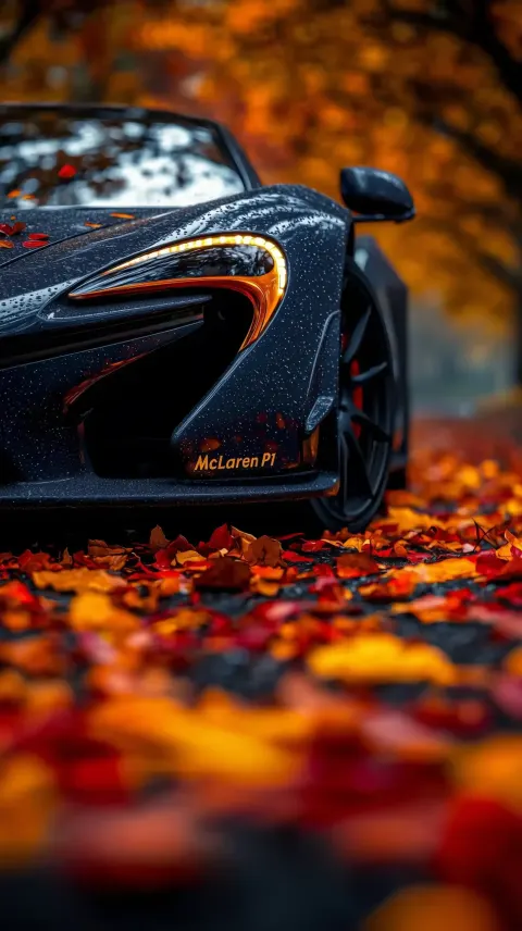 Hyper-Realistic McLaren P1 Portrait