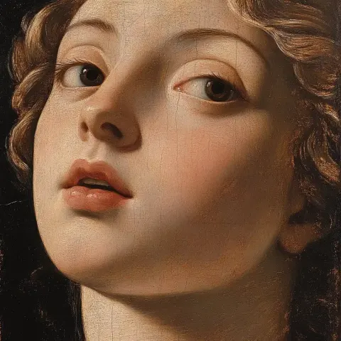 Ancient Greek Womans Portrait