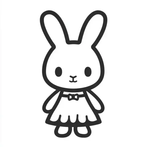 Bunny Icon in City