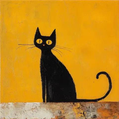 Modern Art Cat Portraits
