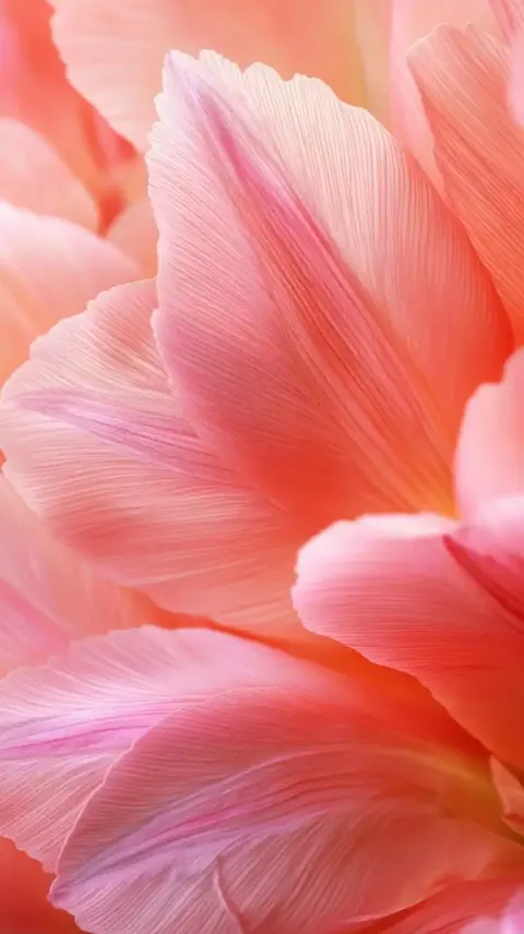 Elegant Pink Tulips Close-Up