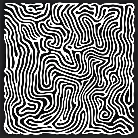 Vector Asterisk Squiggles