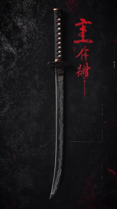 Samurai Katana Wallpaper Design