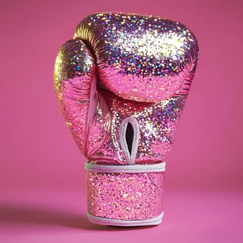 Disco Ball Boxing Glove