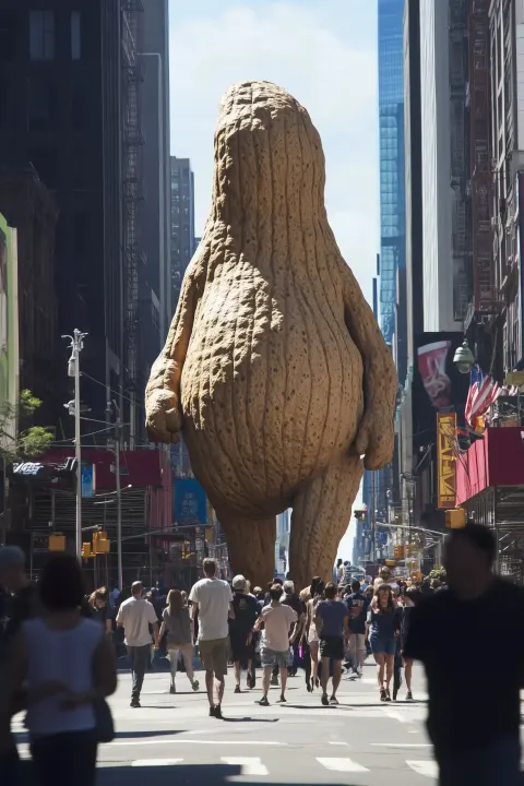 Peanut Monster in NYC