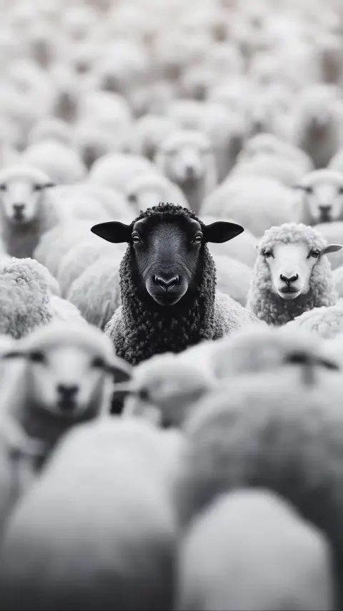 Black Sheep in Studio
