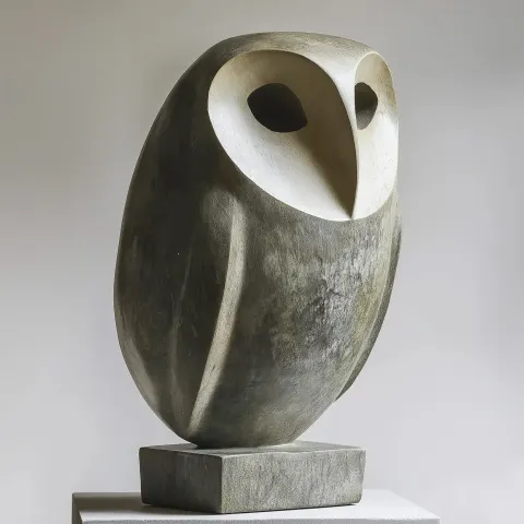 Minimalist Owl Sculpture Gallery