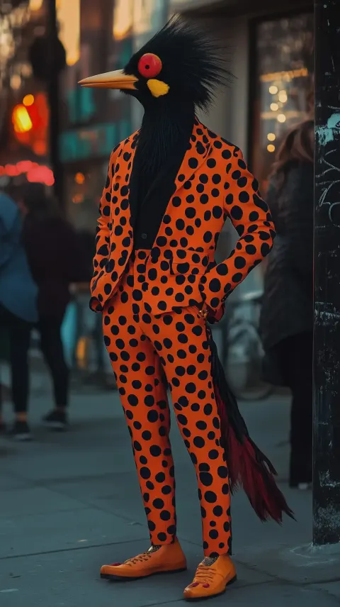 Surreal 80s Pop Fashion