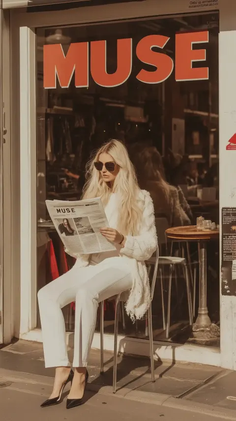 Modern Fashion Magazine Cover