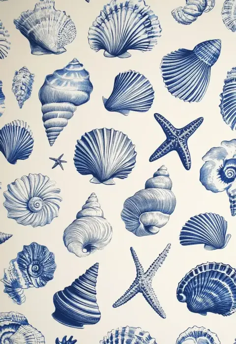 Vintage Marine Pattern Design