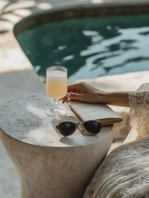 Elegant Hand with Juice