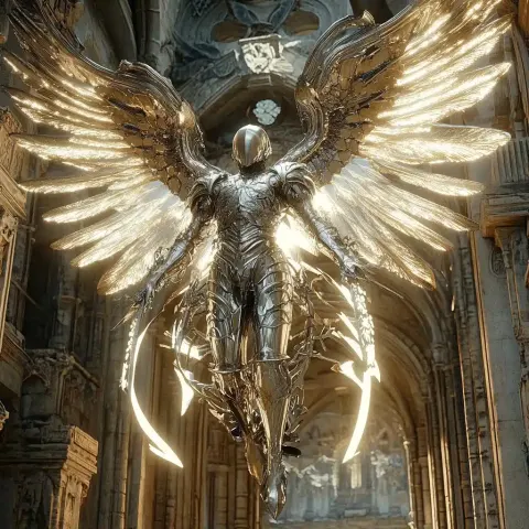 Clockwork Angel in Flight