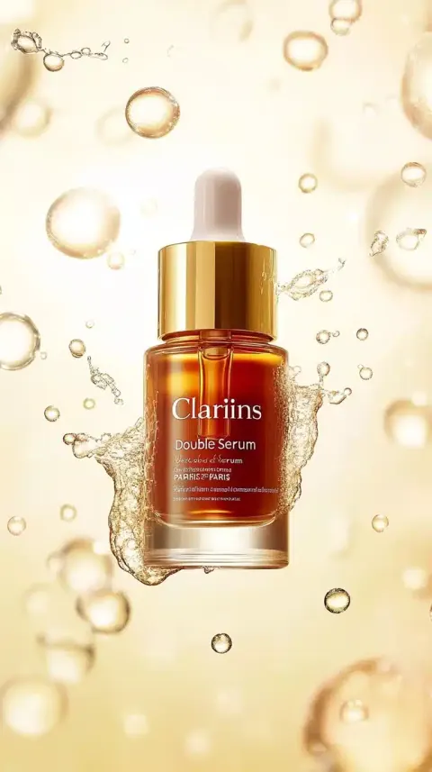 Floating Serum with Bubbles