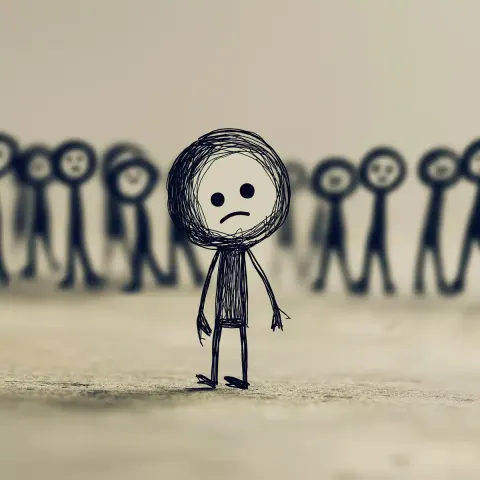 Stick Figures of Isolation