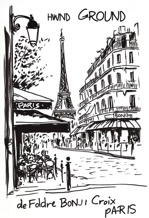 Matisses Caf in Paris
