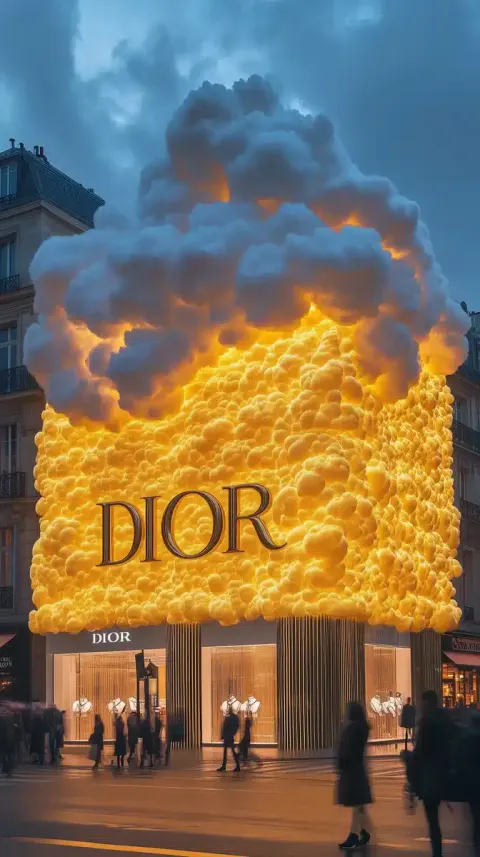 Fluffy Wool DIOR Store