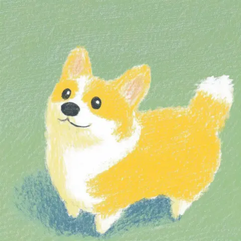 Corgi Centered Composition