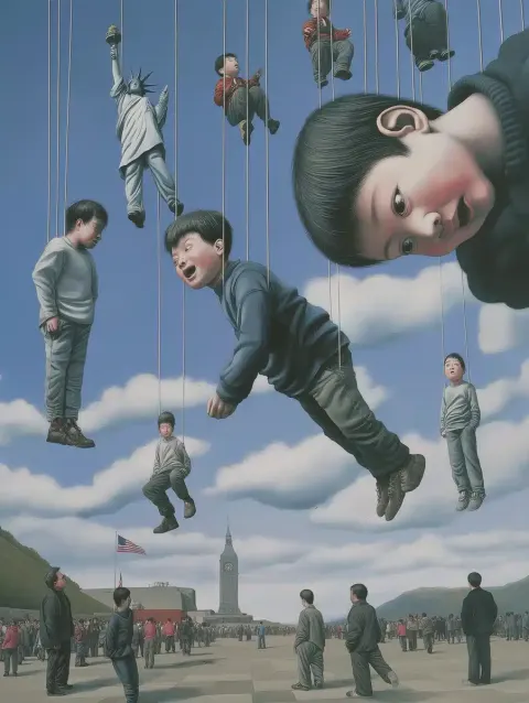 Surreal Children on Liberty