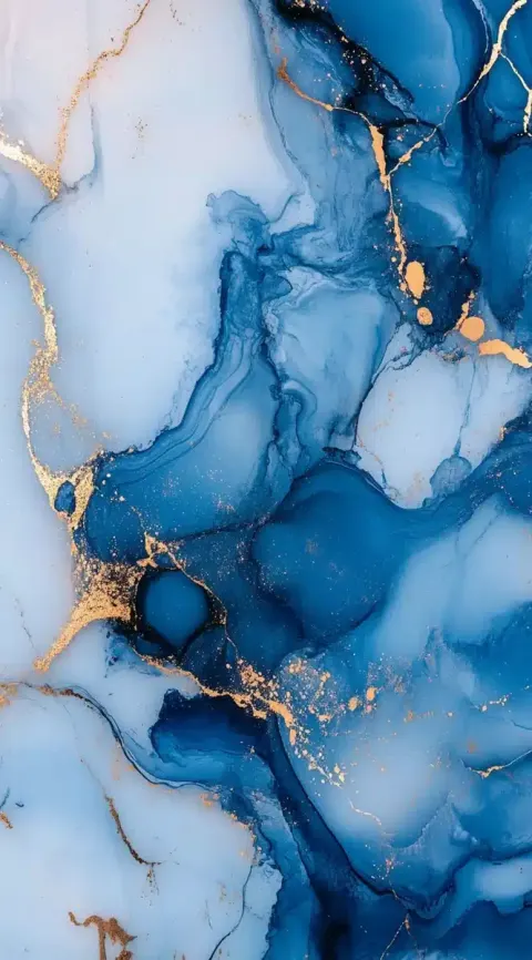 Alcohol Ink Marble Design