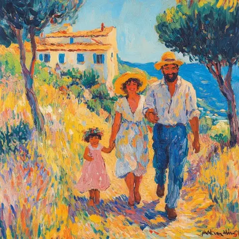 Matisse Family Countryside Stroll