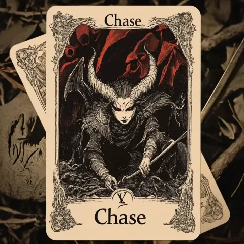 Tarot Card Chase Demon
