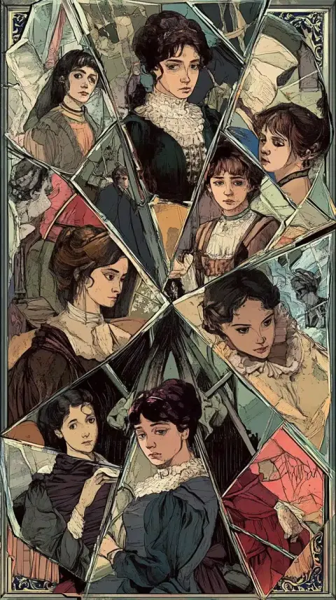 Fragmented Jane Eyre Collage