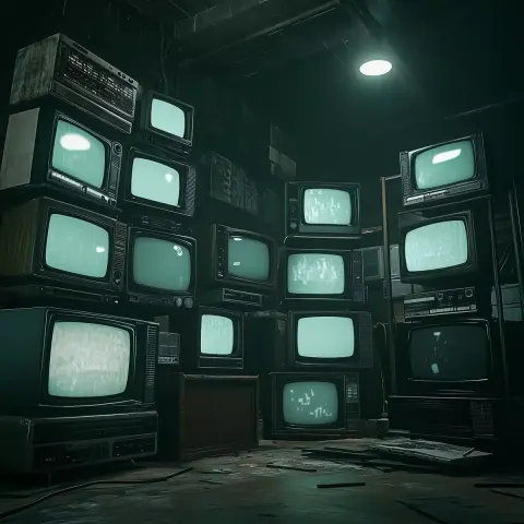 Cinematic Stacked TVs