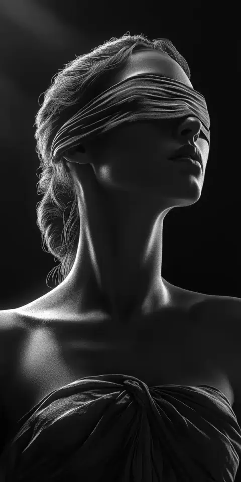 Cinematic Black and White Justice