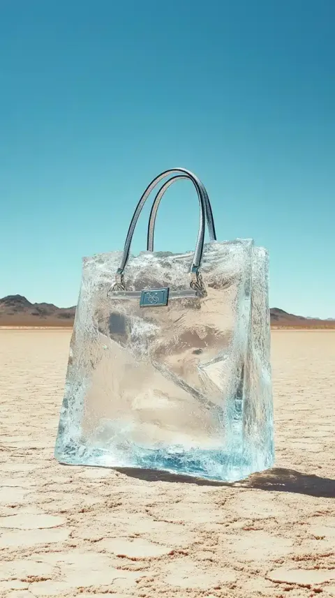 Hermes Bag in Ice