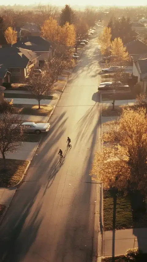 Nostalgic BMX Street Scene