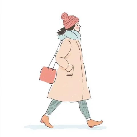 Pastel Woman in Clip Art