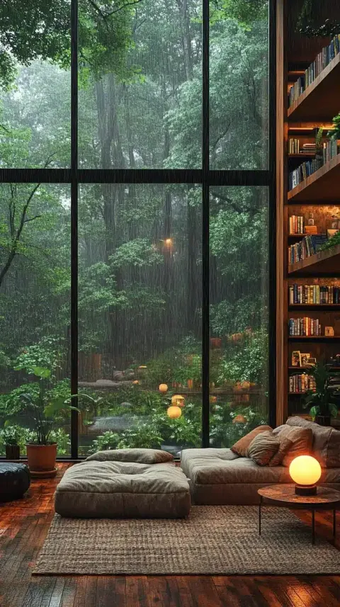 Cozy Sanctuary in Rain