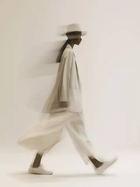 Blurred Minimalist Streetwear