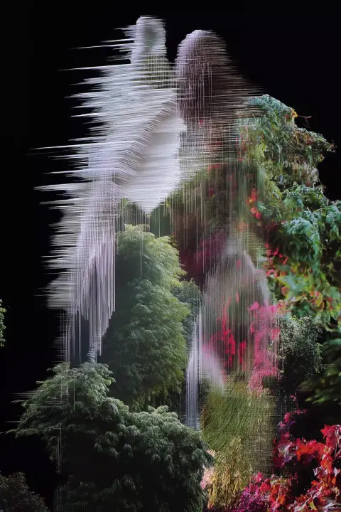 3D Mandelbrot Cityscape Art
