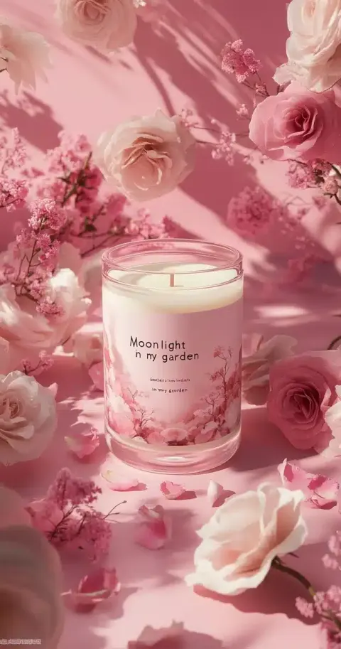 Minimalist Candle Packaging Design