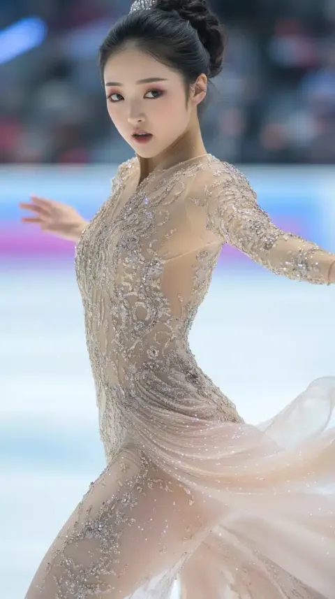 Elegant Skater in Motion