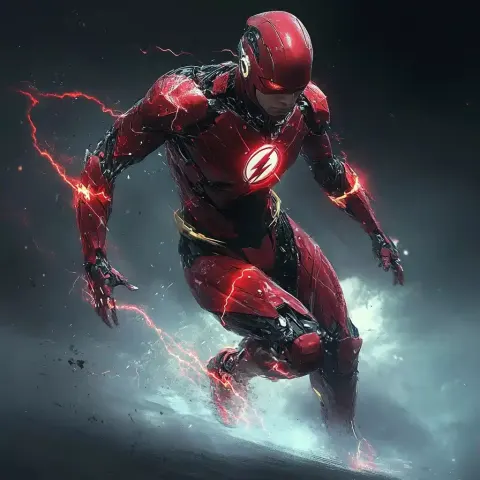 Cyborg Flash with Time Manipulation