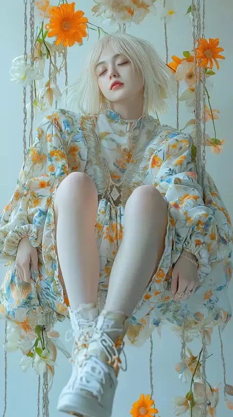 Avant-Garde Vogue Model Photography