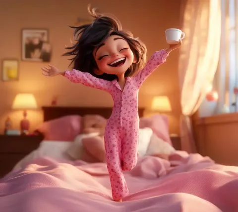 Disney Pixar Girl Dancing