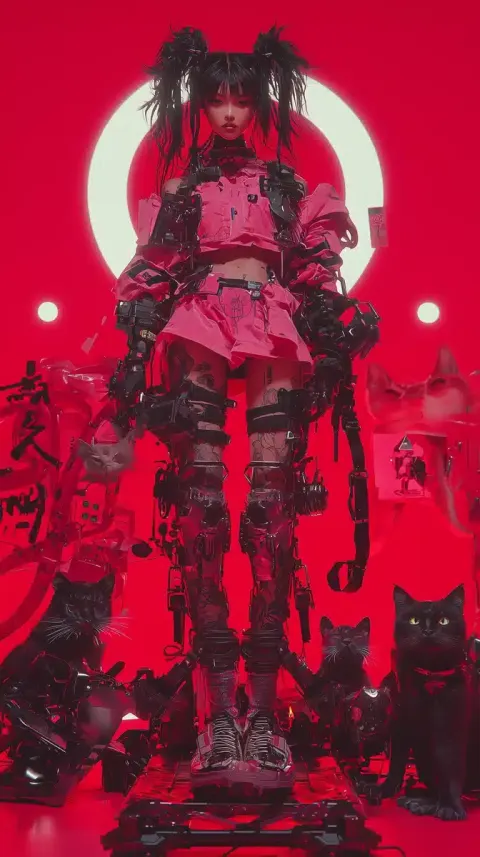 Cyberpunk Fashion Portraits