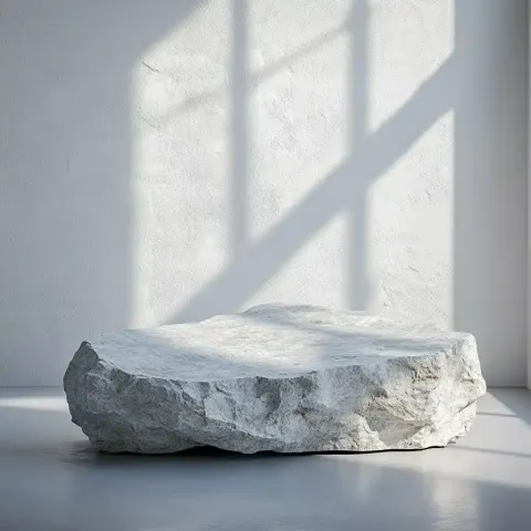 Light Grey Stone Podium
