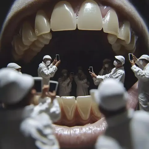 Hyperrealistic Dental Scene