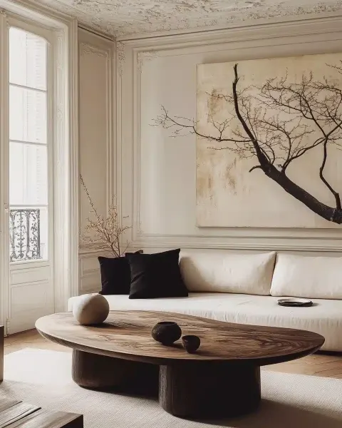 Parisian Wabi Sabi Interior