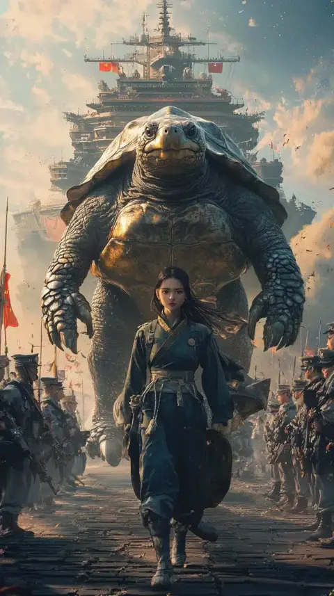 Realistic Tortoise in Uniform