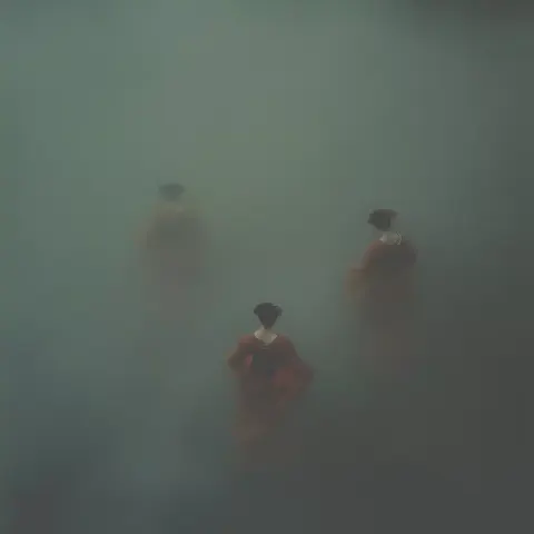 Geisha Dance in Fog