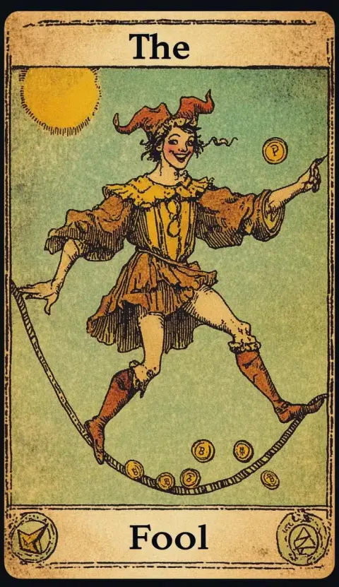 BROM Tarot Card The Fool
