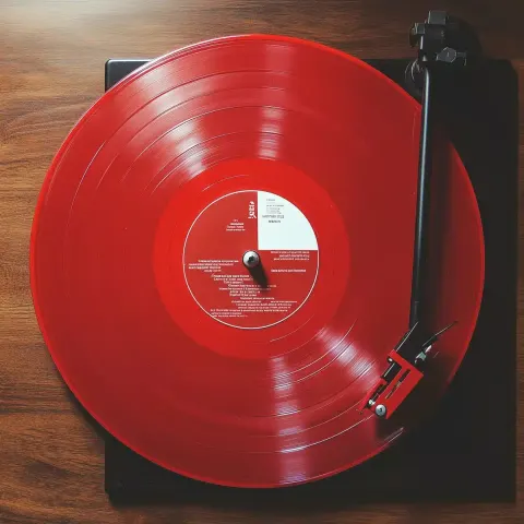 Vinyl Record from Above