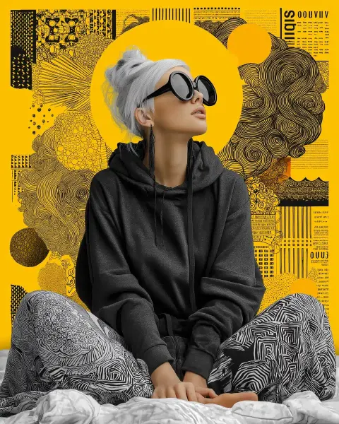 Surreal Fashion Photography with Zentangle